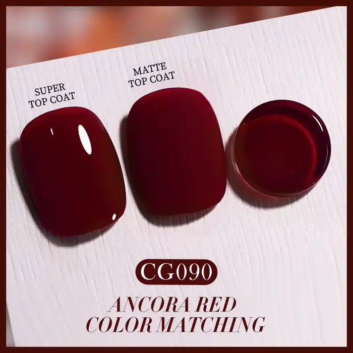 BORN PRETTY 10ml Vernis à ongles gel rouge Ancora