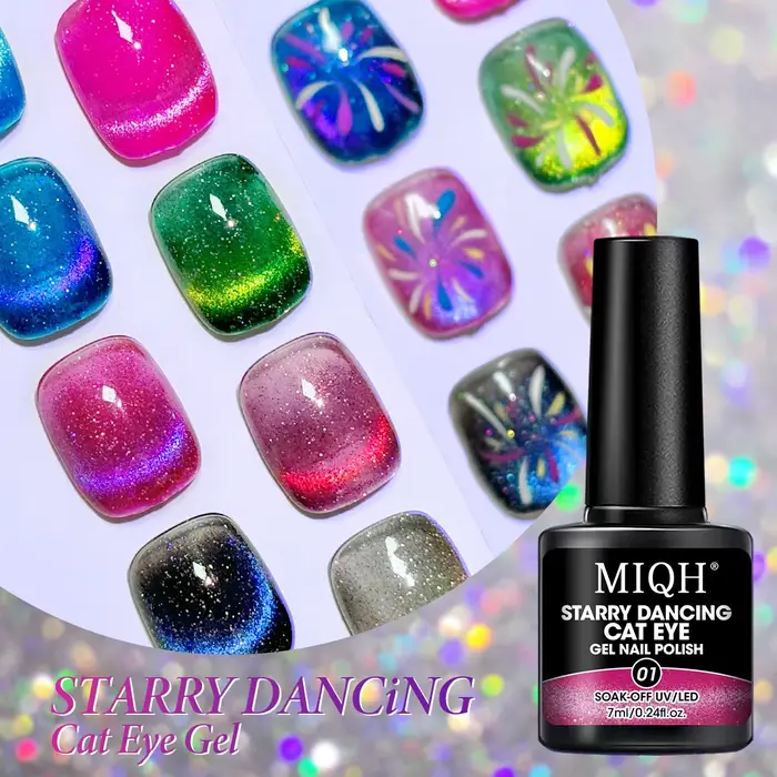 Vernis à ongles Gel 1 pièce-magnétique