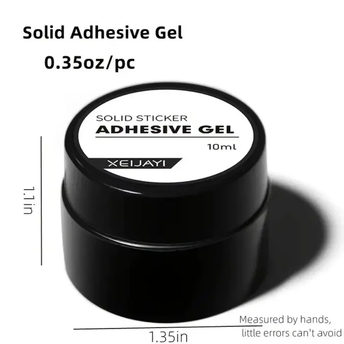 Gel adhésif autocollant solide