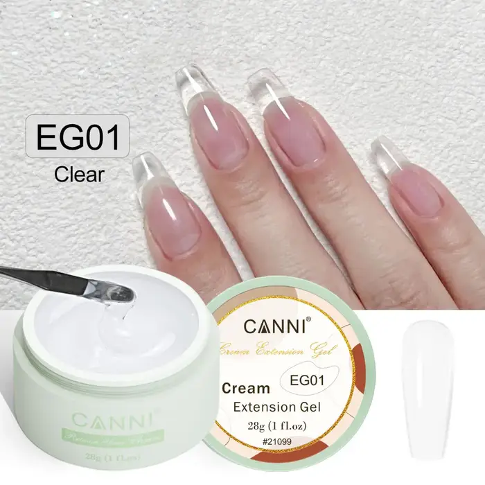CANSettlement-Verhéritage à ongles UV blanc laiteux