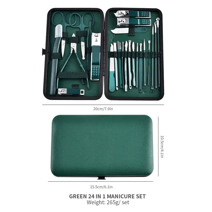 Ensemble d'outils de manucure 7/13/24 pièces