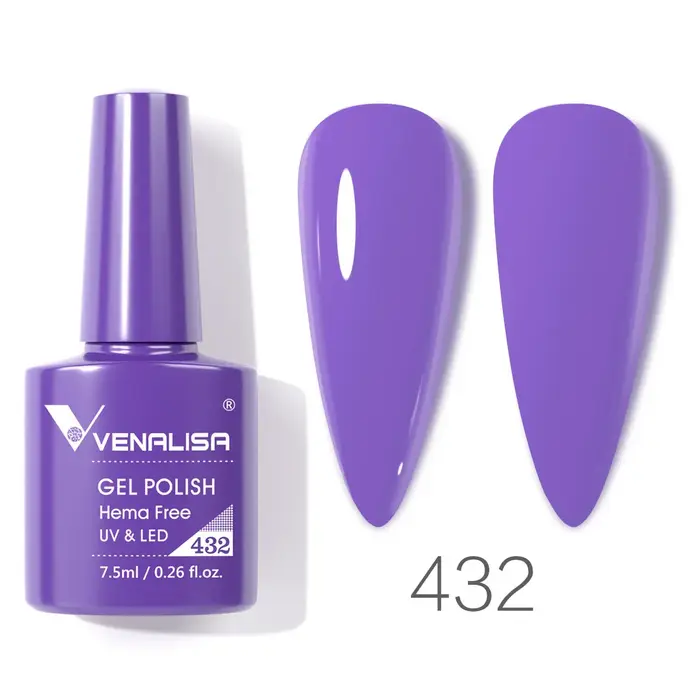 Venalisa HEMA/TPO gratuit 7.5ml vernis à ongles Gel été printemps gelée française nu rose