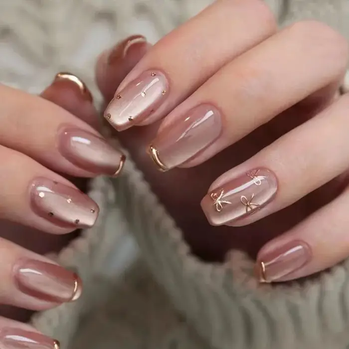 24 faux ongles en forme de cercueil N64.+ 1 lime à ongles + 1 colle MSI