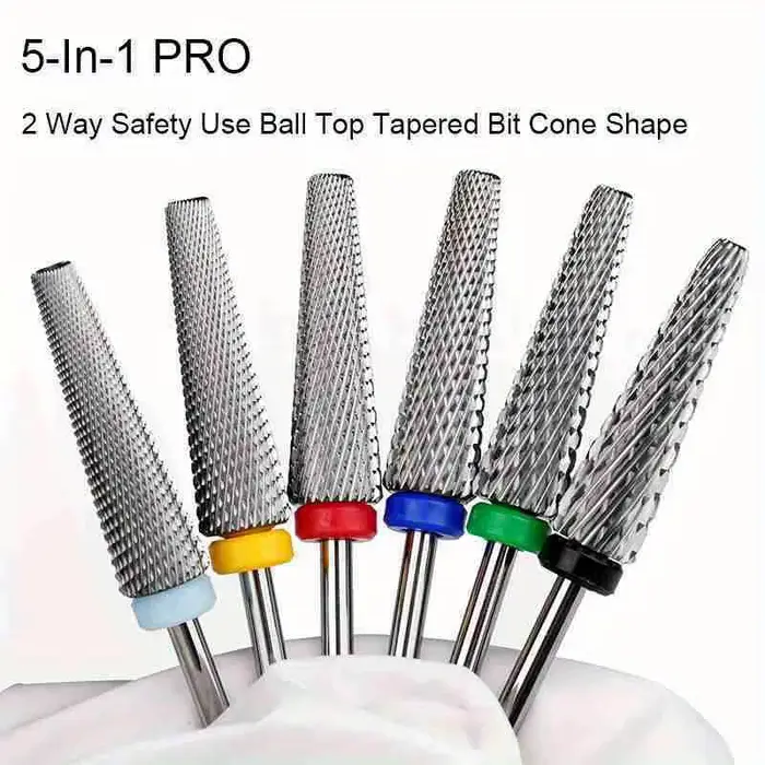 Forets à ongles Super longs en carbure de 24mm, accessoires de perceuses électriques, outil de manuc