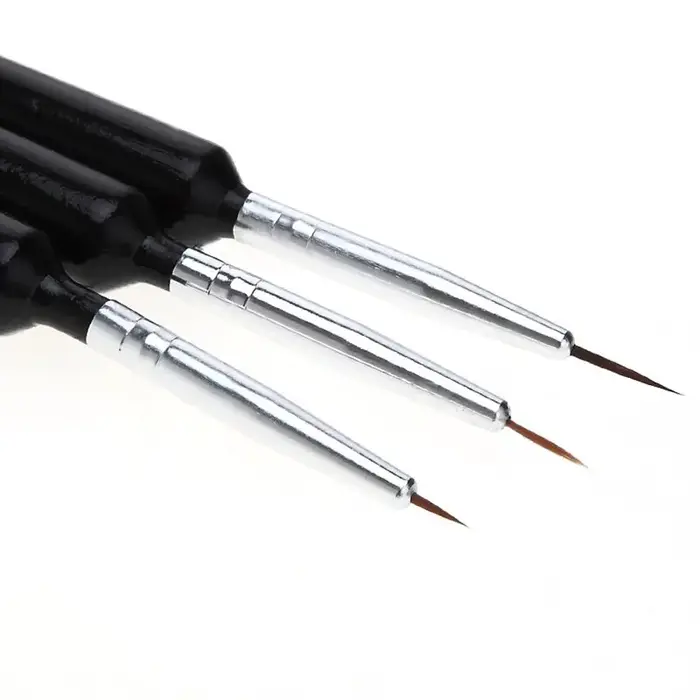 Ensemble de pinceaux à ongles professionnels, outils de manucure, conception de pointe, peinture, dessin, stylo à pois, ensemble de pinceaux à ongles, 5 pièces, 20 pièces
