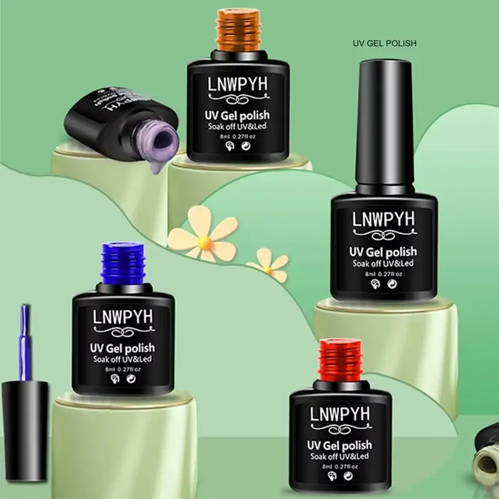 Kit de vernis à ongles Gel avec lampe UV