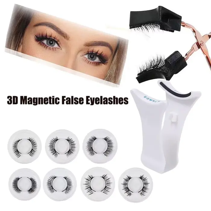 1 Paire de Cils Magnétiques Faciles à Utiliser