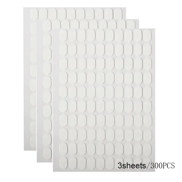 300 pièces de bandes adhésives double face pour supports d'ongles
