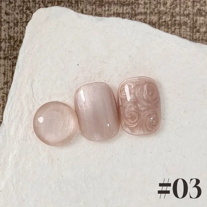 Nouveau Vernis à Ongles Gel Populaire 2026 Effet Nacré Polarisé Brillant Texture