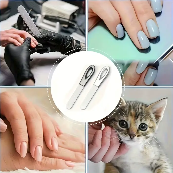 Lime à ongles en acier inoxydable