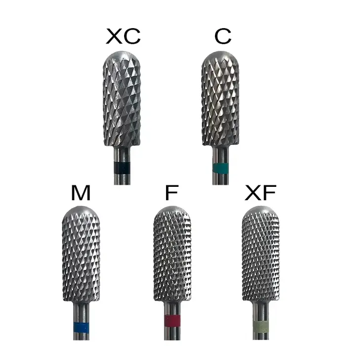 Mini 5.35 petit baril rond supérieur Original carbure d'acier au tungstène manucure foret à ongles l