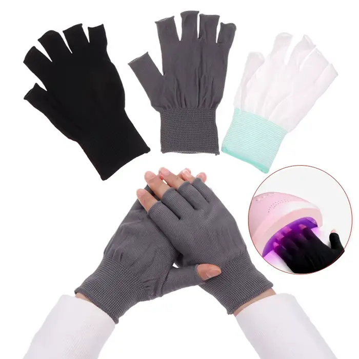 Gant de Protection UV pour Nail Art