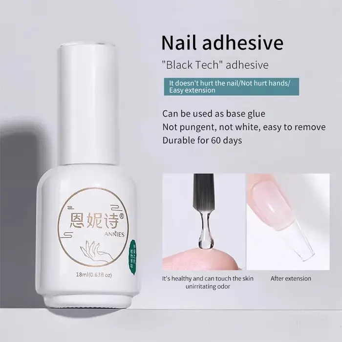 Colle à ongles Super forte de 18ml pour faux ongles