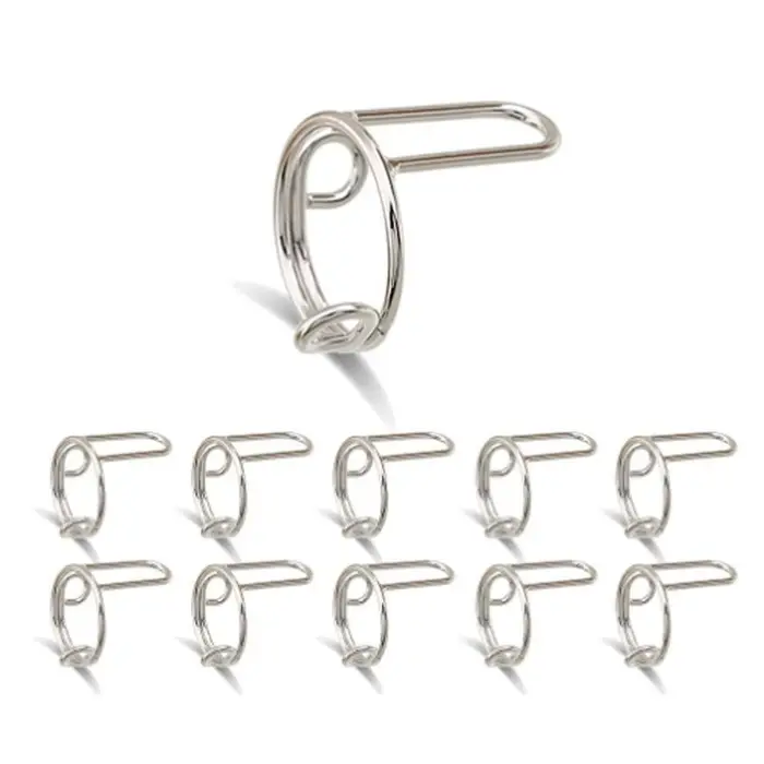 Bagues à Ongles Réutilisables pour Faux Ongles, Accessoire Causal en Or, Parfait, Phalange, Nouvelle
