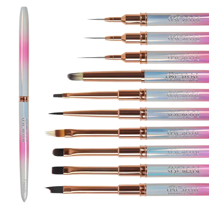 BQAN brosse à ongles nacrée