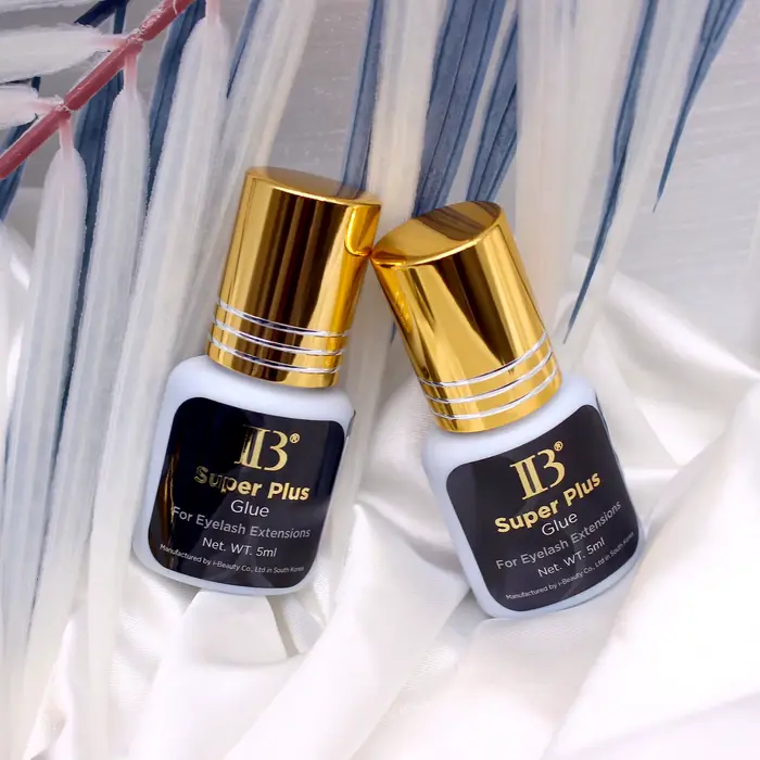 10 bouteilles de colle IB Ultra Super Plus, fournitures d'extensions de faux cils individuels à séch