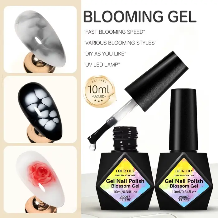 Vernis à ongles en gel transparent Blossom 10 ml