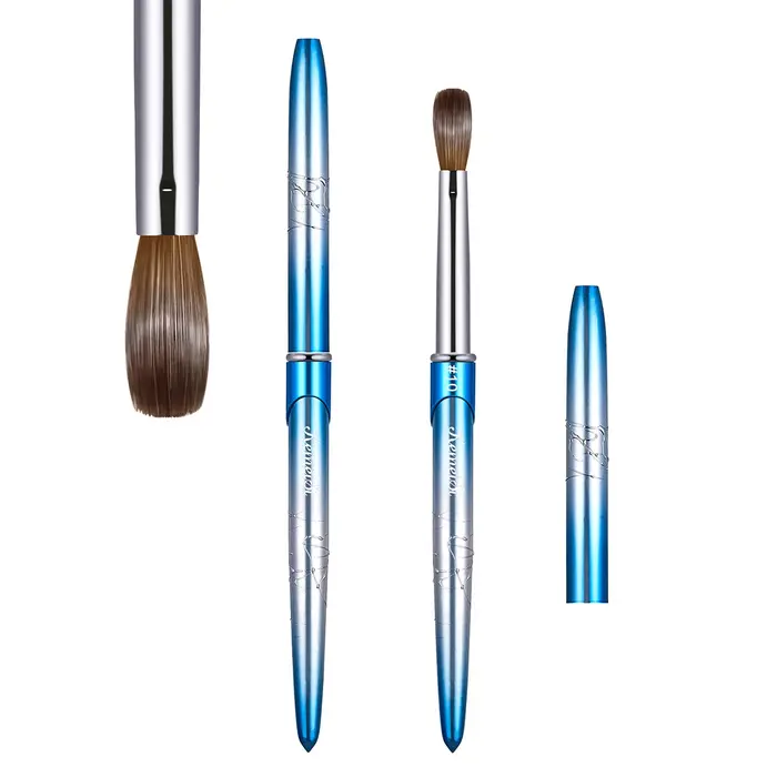 KEMEISI – pinceaux pour Nail Art Kolinsky 100% pur