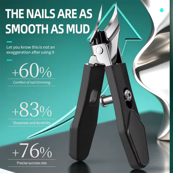 Coupe-ongles professionnel en acier inoxydable