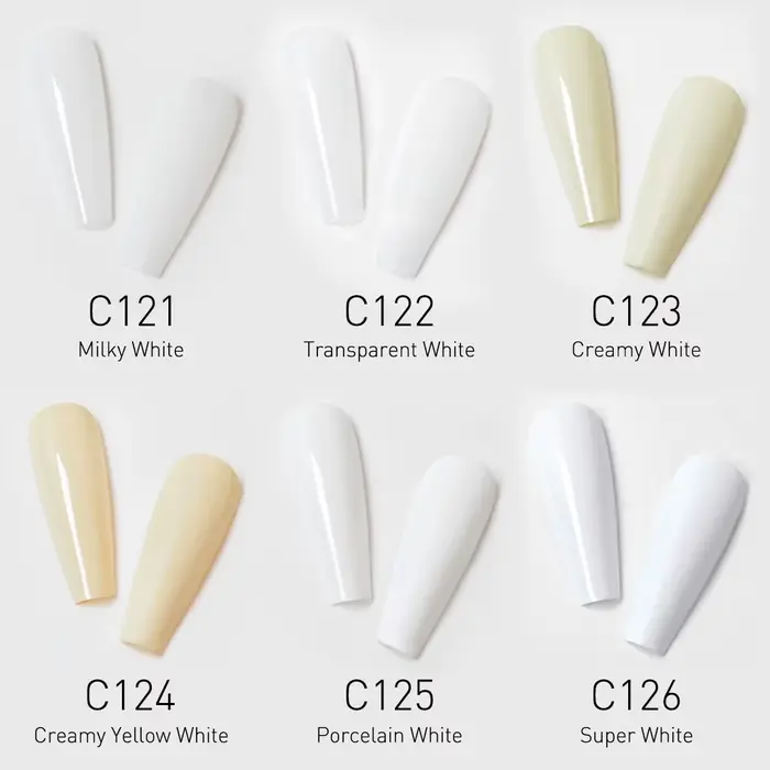 CANNI vernis à ongles Gel 16ml couleur blanche Collection gelée nu rose Pastel
