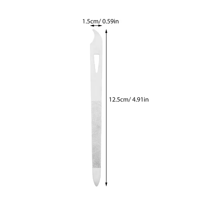 Limes à ongles en alliage antirouille