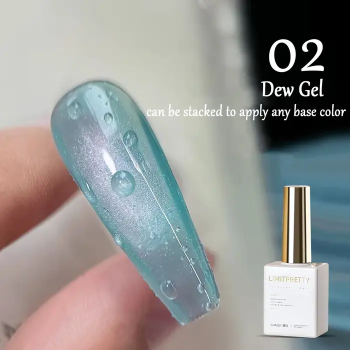 Kit de gel pour ongles effet goutte d'eau