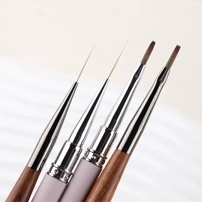 Pinceau pour Nail Art, vérificateur pour dessin d'ongles, peinture, outil de Nail Art, pinceaux de p