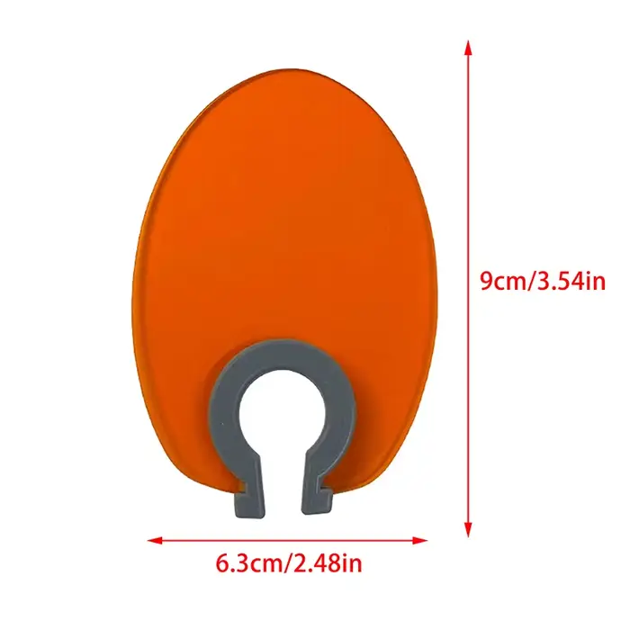 Accessoires pour salon de beauté des ongles, pare-lumière acrylique pour lampe UV à ongles droits, lunettes de protection anti-lumière bleue