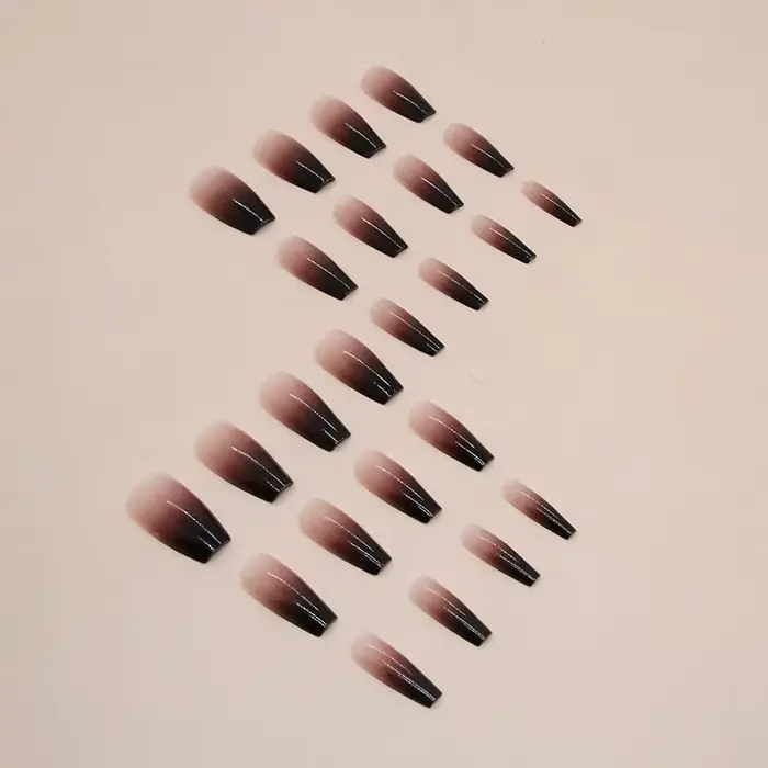 Faux ongles à presser de taille moyenne