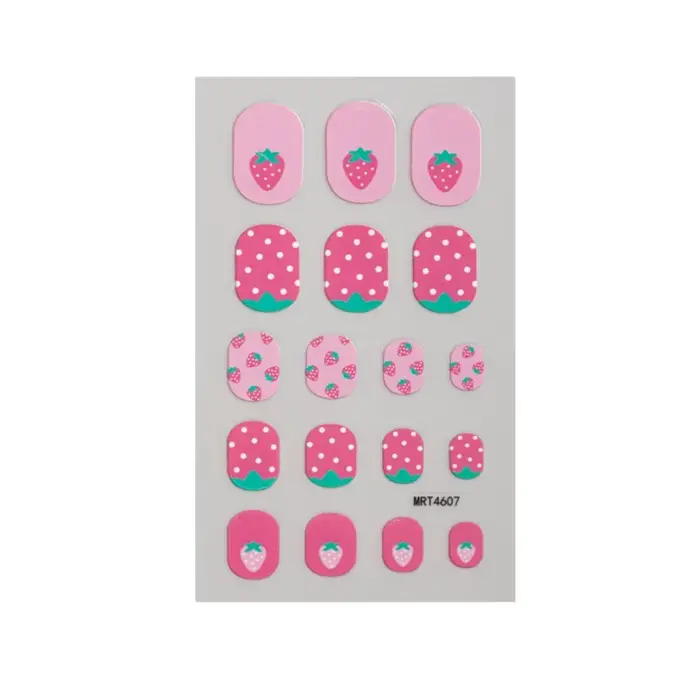 Autocollants pour ongles pour enfants, autocollants de décoration pour ongles, dessin animé, licorne