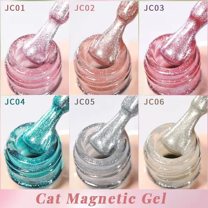UR SUGAR 15ml gelée rose chat Gel magnétique vernis à ongles paillettes glace tremper céramique UV G