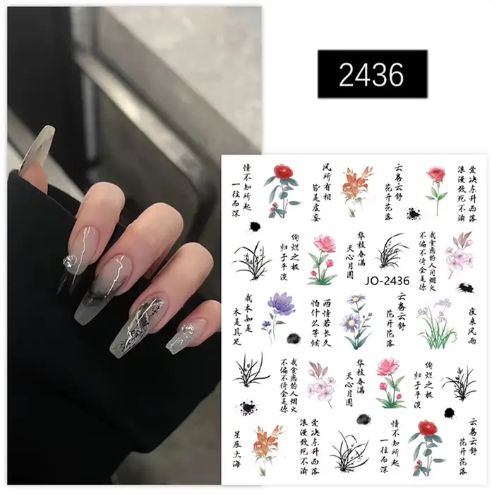 Autocollants 3d pour Nail Art