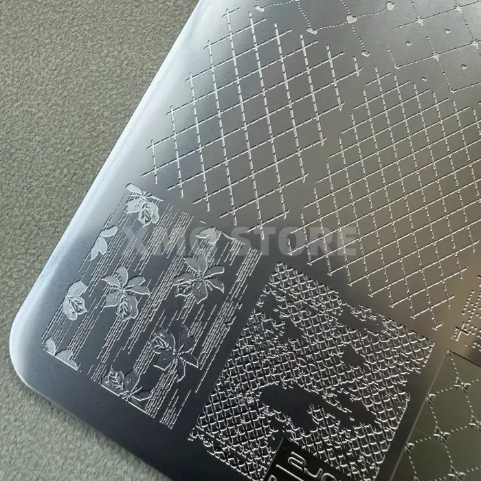 XMQ NAIL ART STAMPING PLATES LINES TEMPLATES IMAGEPLATE ROSE