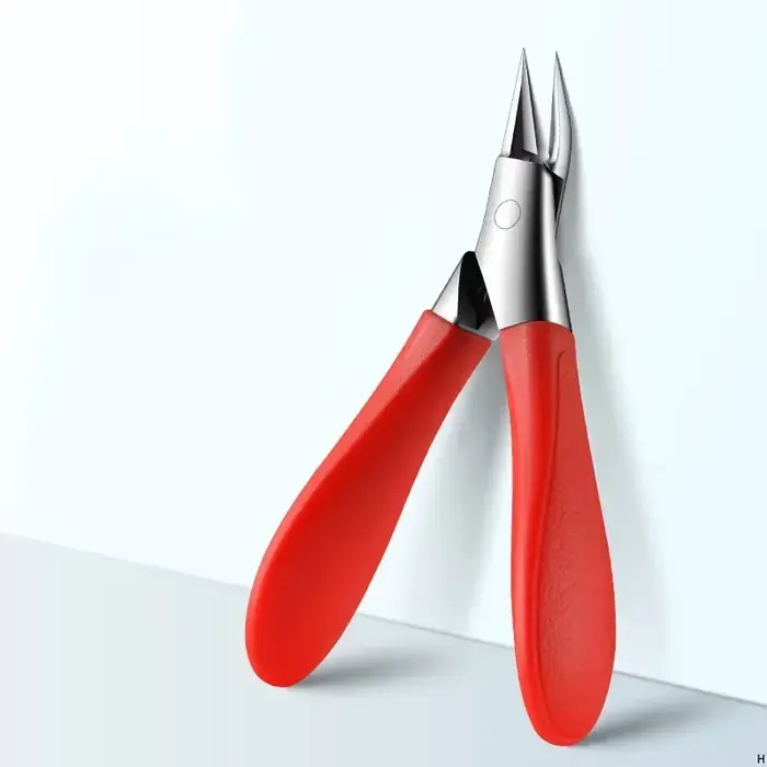 Coupe-ongles coupe-ongles pour ongles épais pour personnes âgées avec lame diagonale courbe pour ongles incarnés orteils