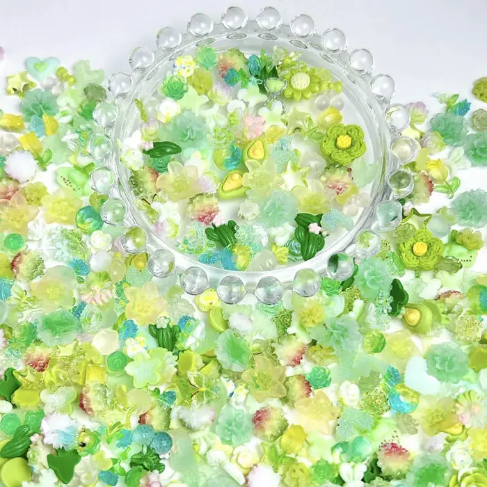 Breloques en résine 3D pour ongles