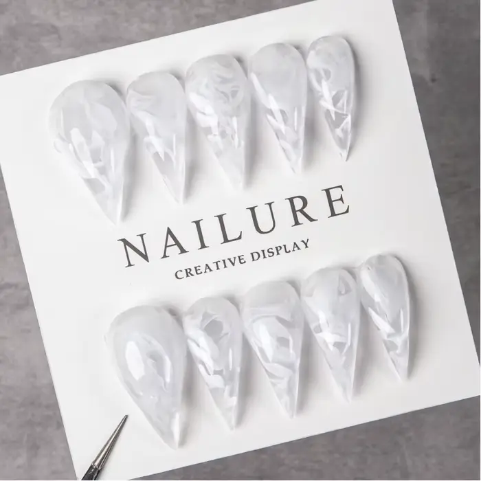 Faux ongles à presser extra longs
