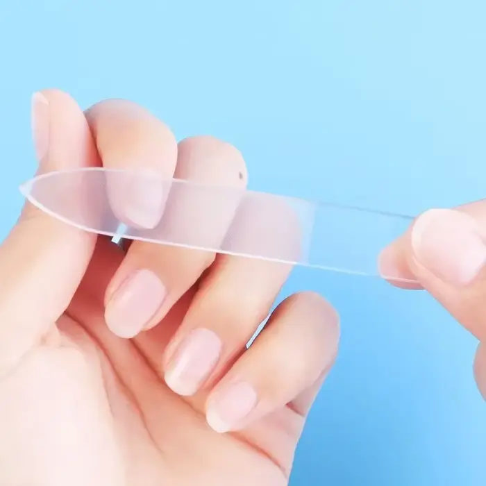 Lime à ongles transparente Nano verre limes