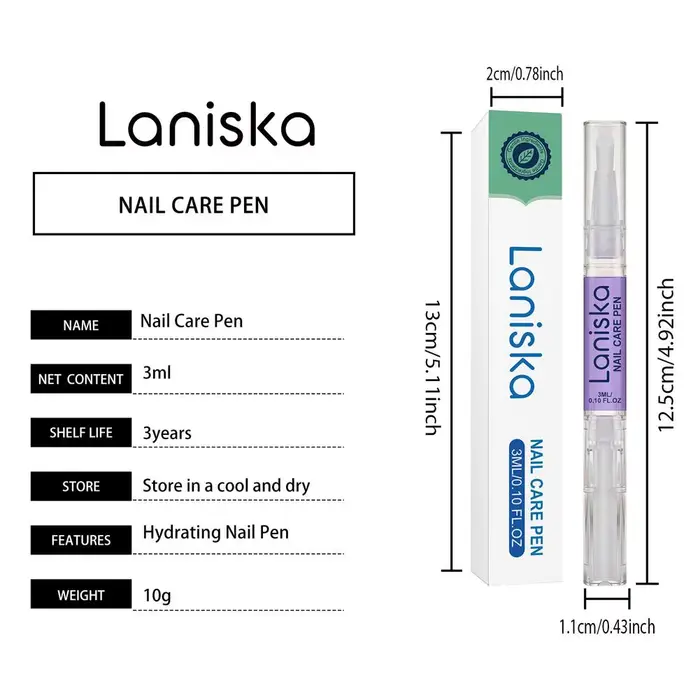 Stylo de soin des ongles Laniska 3 ml