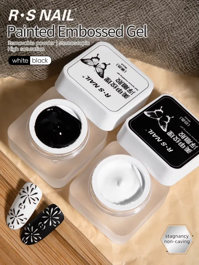 RSNACanon-Verhéritage à Ongles en Gel Gaufré