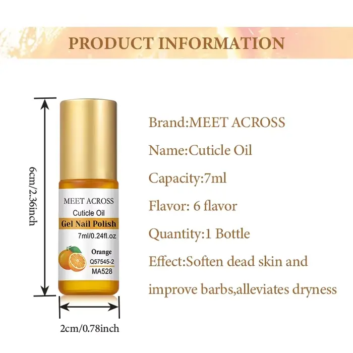 Huile nutritionnelle pour ongles