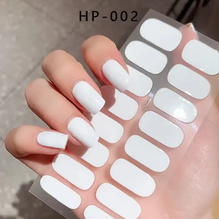 Bandes pour ongles en Gel Semi-durci UV