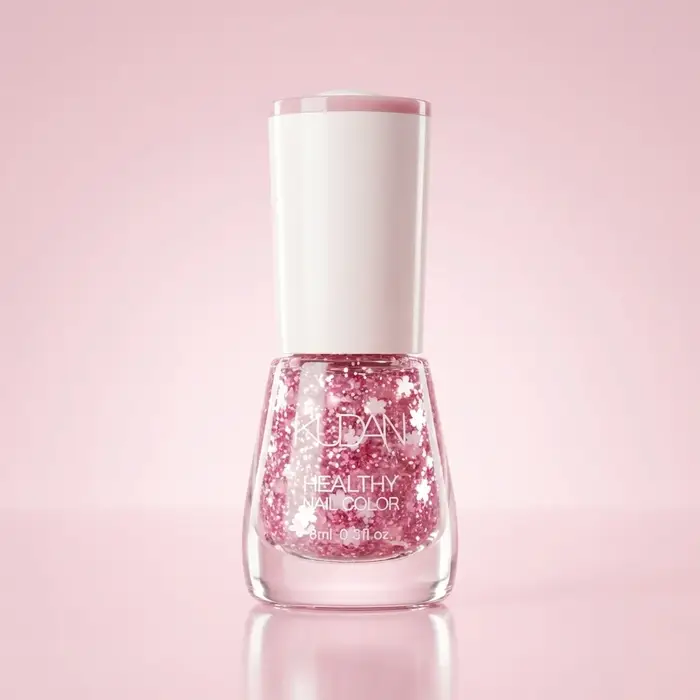 HEALTHY COLOR 8ml Vernis à ongles pailleté à base d'eau