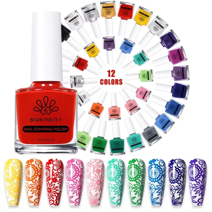 BORN PRETTY 10 ml 25 couleurs vernis à ongles