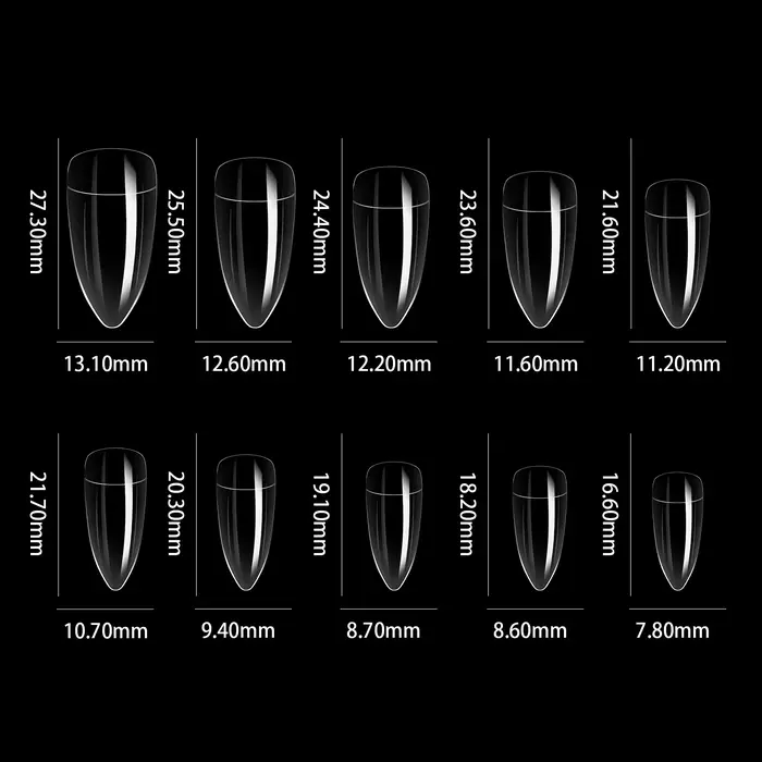 100 boîtes de faux ongles les plus vendus avec aigle unique - Conception en forme de griffe - Type spécial Alien