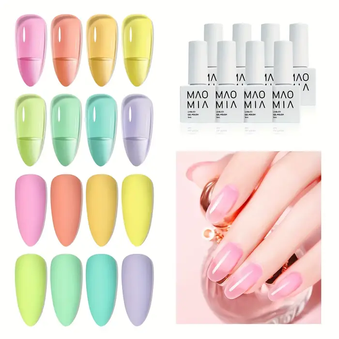 Wooly Bully Kitsch ongles couleur transparente gelée sirop Gel vernis UV LED Gels