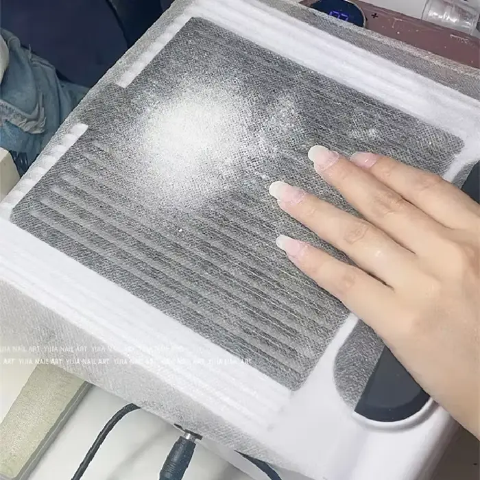 Filtre à vide pour ongles