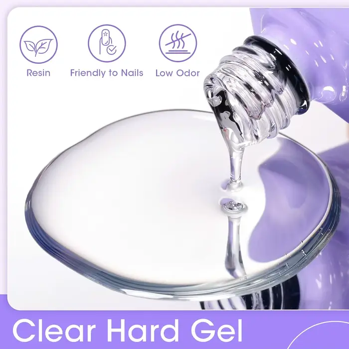 GELLEN Builder Gel pour ongles 18ml Extension claire Gel dur tremper longue durée UV durci