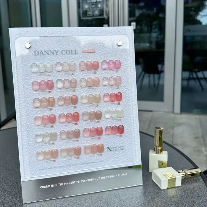 Verhéritage à Ongles en Gel UV Semi-Permanent, Apprêt à Tremper, pour Nail Art, 23 Pièces
