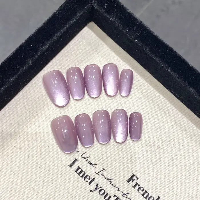 Faux yeux de chat rose nude pour femmes et filles