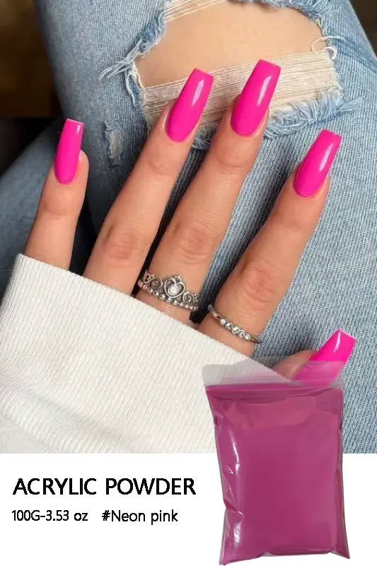 Poudre acrylique 100g, poudre de vernis à ongles acrylique